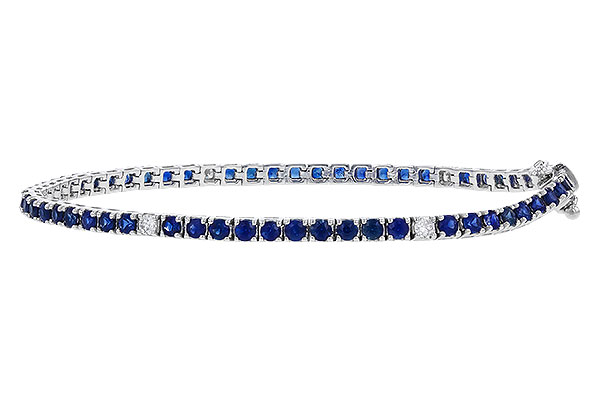 H311-10616: BRACELET 3.27 TW SAPP 3.52 TGW (7")