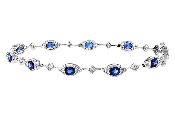 H311-10625: BRACELET 2.31 SAPPHIRE 2.50 TGW (7")