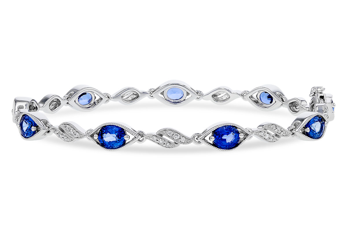 H311-11543: BRACELET 4.02 SAPPHIRE 4.26 TGW (7")