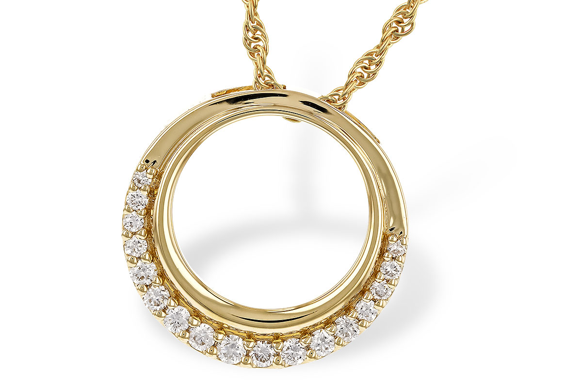H311-15116: NECKLACE .20 TW