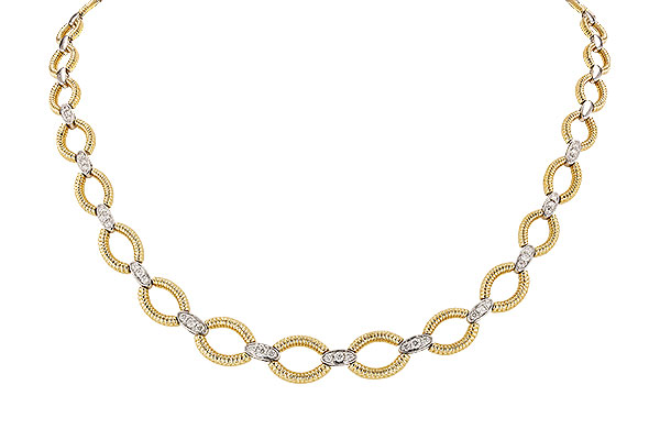 H311-15125: NECKLACE .75 TW (17")