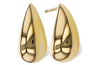 H311-15134: GOLD EARRINGS (20MM)