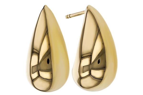 H311-15134: GOLD EARRINGS (20MM)