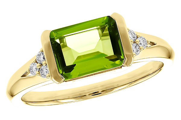 H311-16034: LDS RG 1.52 PERIDOT 1.61 TGW (8X6MM PER)