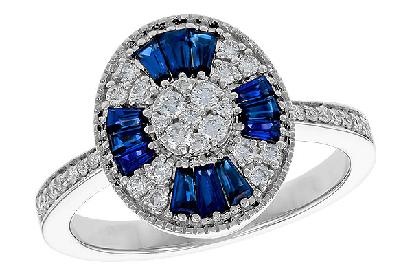 H311-16080: LDS RG .56 TW SAPPHIRE .86 TGW