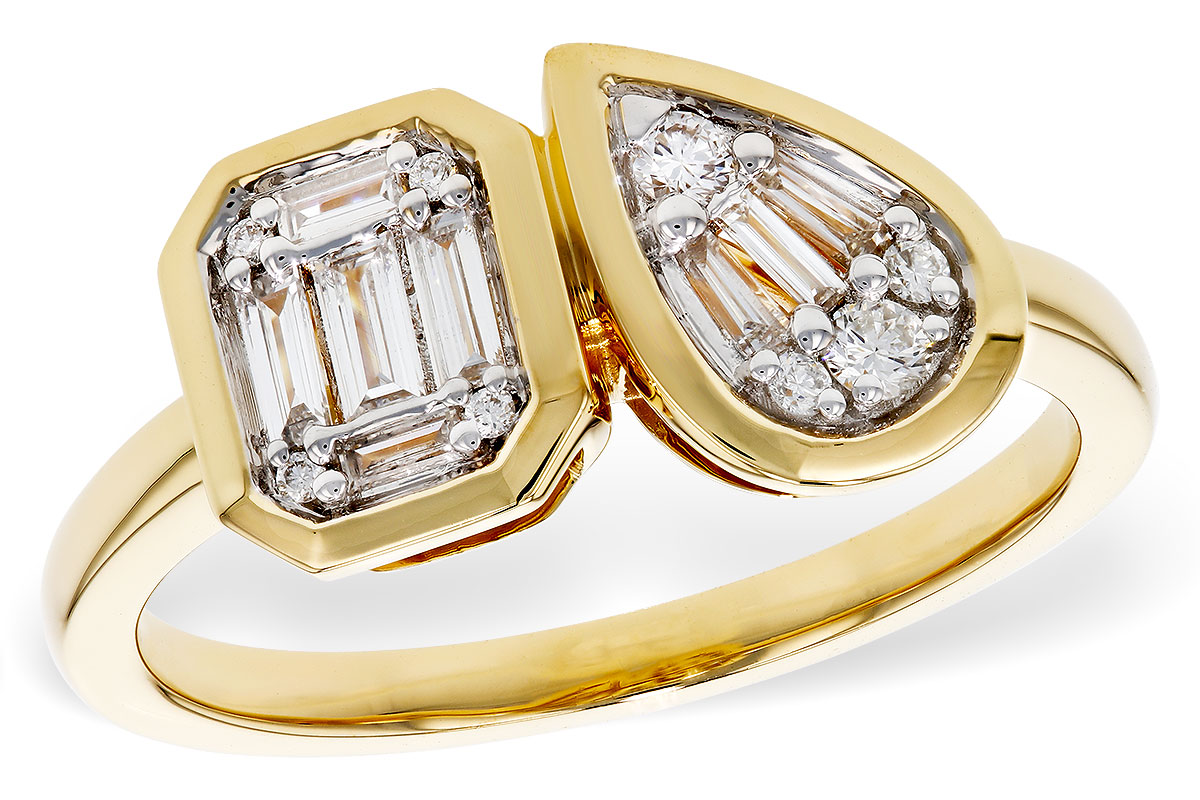 H311-16980: LDS DIA RG .17 TW BAGUETTE .25 TW