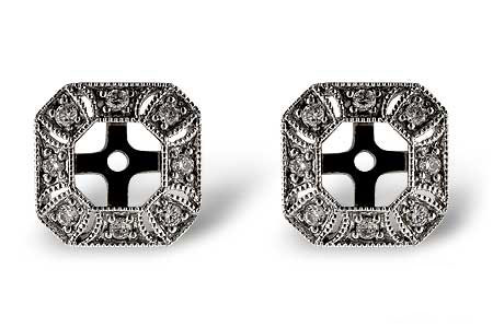K036-63289: EARRING JACKETS .15 TW (FOR 0.50-1.00 CT TW STUDS)