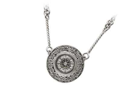 K042-07898: NECKLACE .45 BR .62 TW