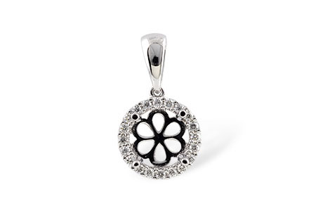 K222-95180: SEMI PENDANT .14 TW