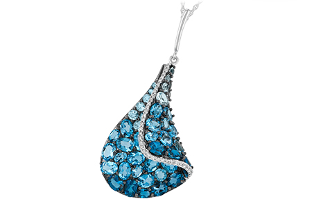 K223-86952: NECK 4.81 BLUE TOPAZ 4.94 TGW