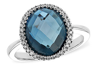 K225-66016: LDS RG 5.31 LONDON BLUE TOPAZ 5.45 TGW