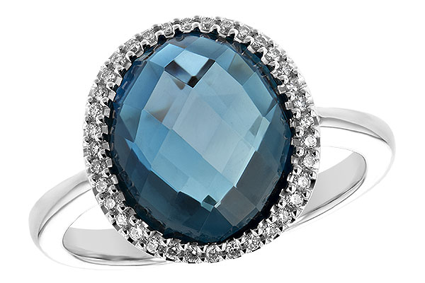 K225-66016: LDS RG 5.31 LONDON BLUE TOPAZ 5.45 TGW