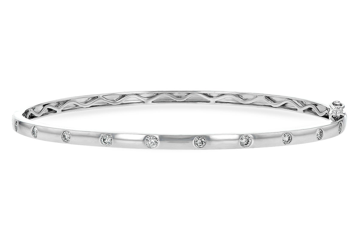 K225-68771: BANGLE BRACELET .40 TW