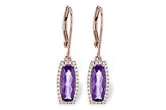 K226-60580: EARR 1.60 AMETHYST 1.78 TGW