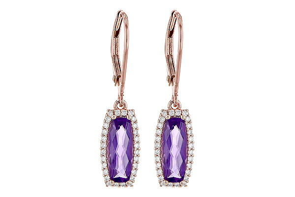 K226-60580: EARR 1.60 AMETHYST 1.78 TGW