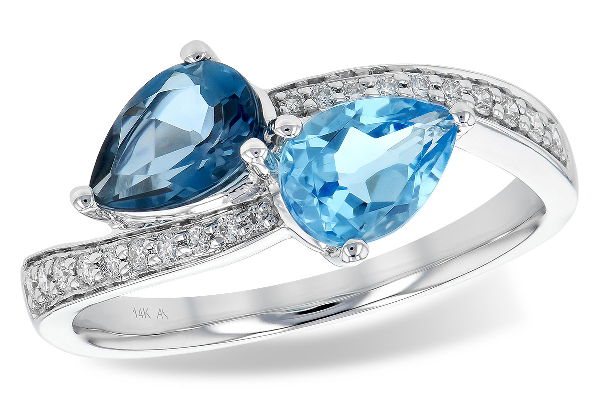 K226-61507: LDS RG 1.52 BLUE TOPAZ 1.66 TGW