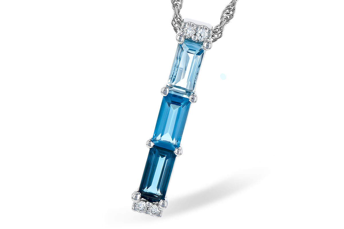 K309-30598: NECK 1.26 BLUE TOPAZ 1.30 TGW