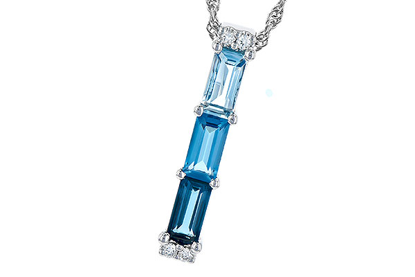 K309-30598: NECK 1.26 BLUE TOPAZ 1.30 TGW