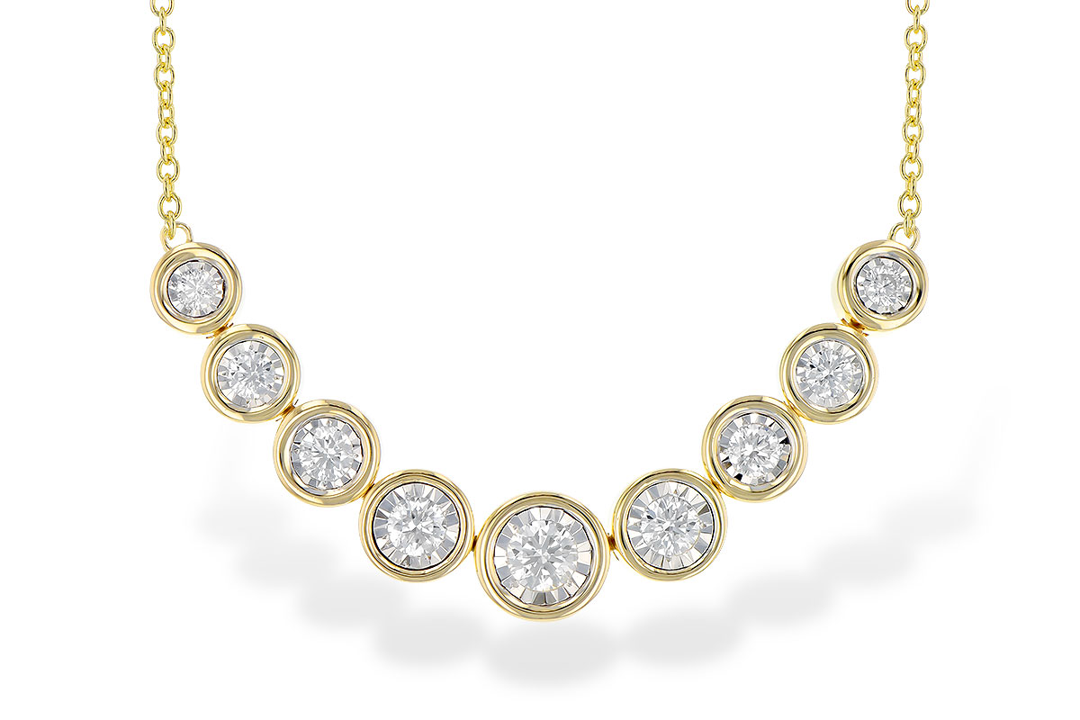 K309-30607: NECKLACE 1.00 TW