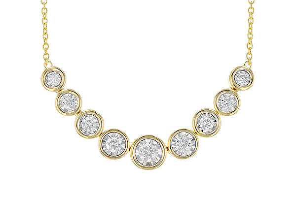 K309-30607: NECKLACE 1.00 TW