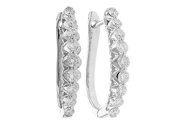 K310-21480: EARRINGS 1.00 TW