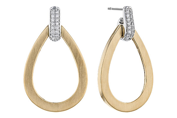 K310-21525: EARRINGS .25 TW
