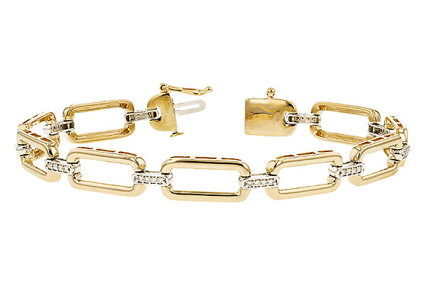 K310-24216: BRACELET .25 TW (7.5" - L225-69689 WITH LARGER LINKS)