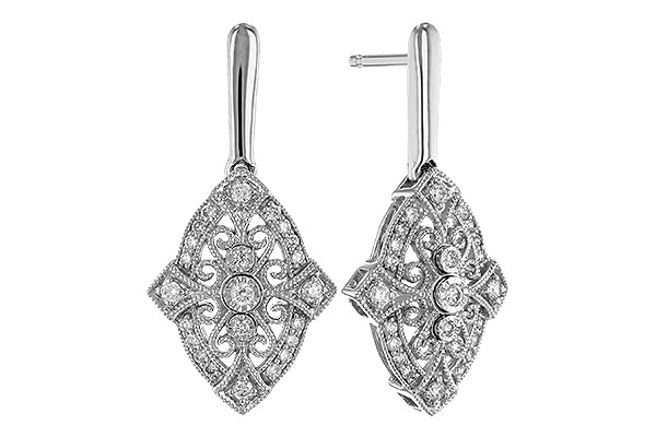 K310-24225: EARRINGS .25 TW
