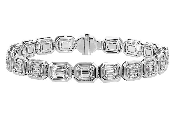 K310-26089: BRACELET 2.50 BAG 2.80 TW (7")