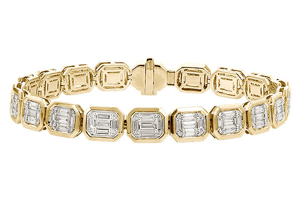 K310-26089: BRACELET 2.50 BAG 2.80 TW (7")
