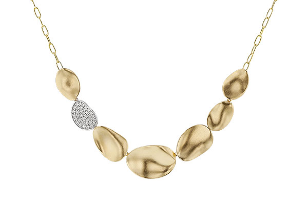 K311-10625: NECKLACE .38 TW (18")