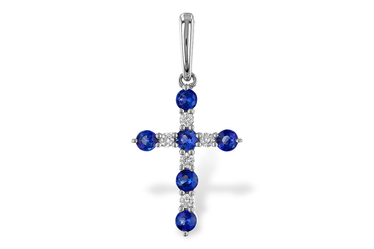K311-11471: PENDANT .34 TW SAPP .42 TGW