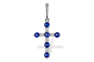 K311-11471: PENDANT .34 TW SAPP .42 TGW