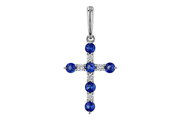 K311-11471: PENDANT .34 TW SAPP .42 TGW