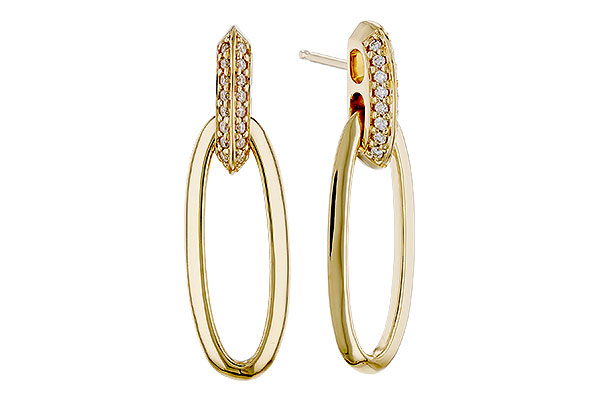 K311-13280: EARRINGS .15 TW