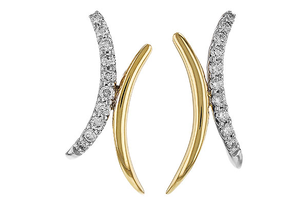 K311-14252: EARRINGS .15 TW
