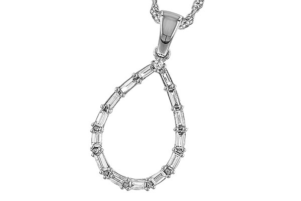 K311-15116: NECKLACE .27 BAG .28 TW