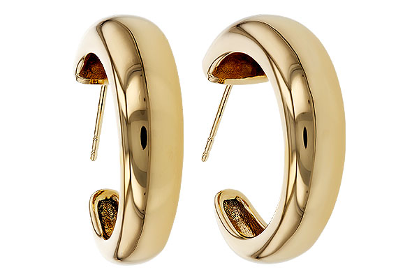 K311-16934: GOLD EARRINGS (20MM)