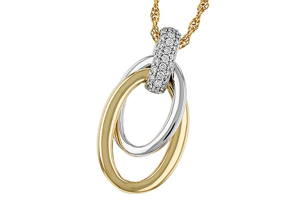 K311-17825: NECKLACE .15 TW