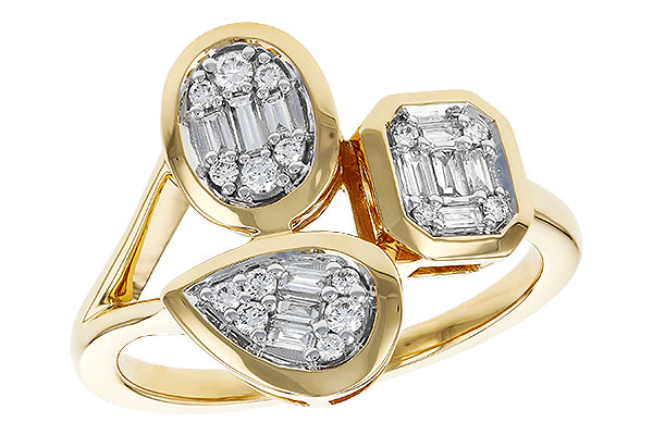 K311-17880: LDS DIA RG .12 TW BAGUETTE .25 TW