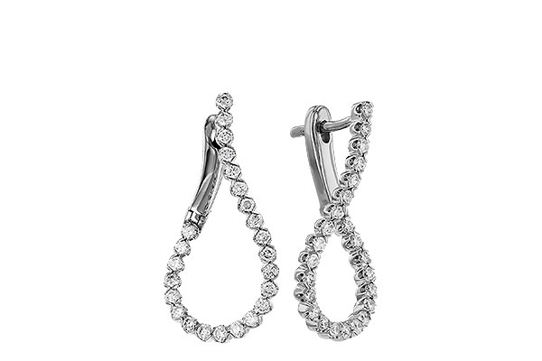K312-00598: EARRINGS .50 TW