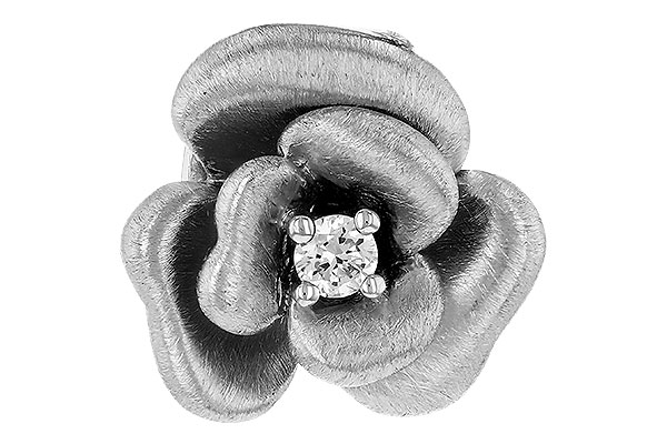 K312-00616: PENDANT .03CT (SMALL FLOWER PENDANT FROM B312-00608)