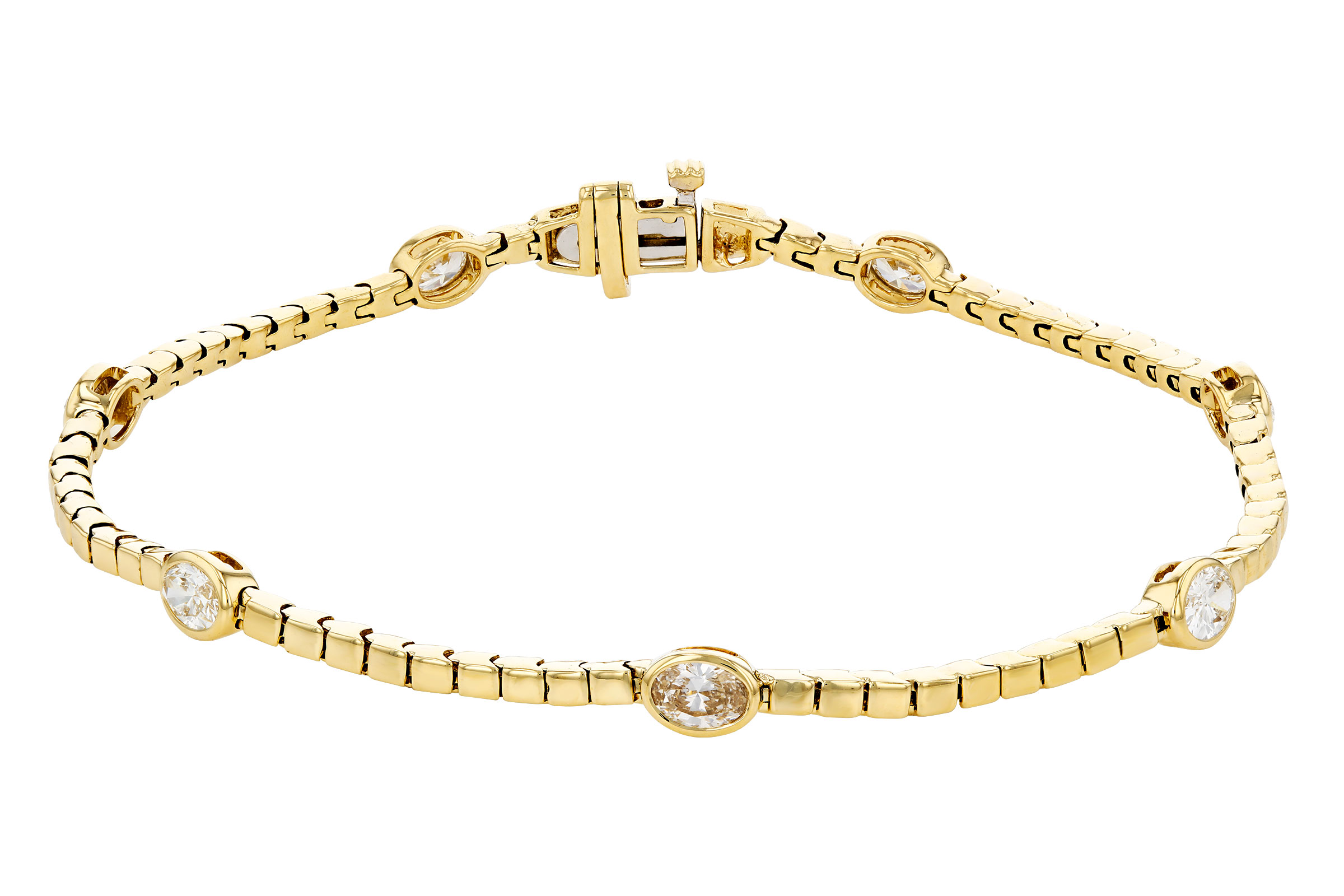 K312-02425: BRACELET 1.30 TW OVAL DIA (7")