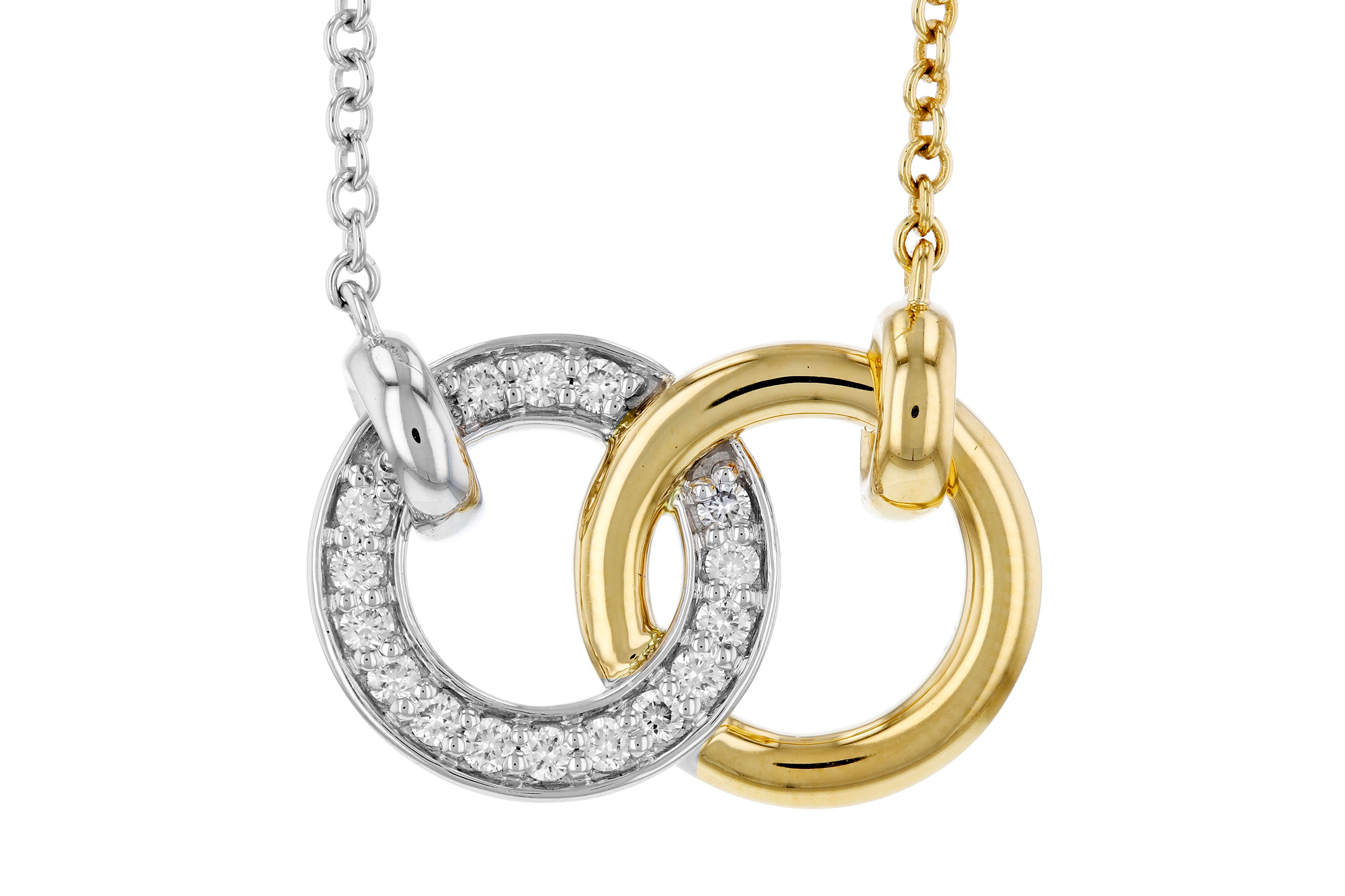 K312-02434: NECKLACE .20 TW (18")