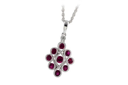 L222-93343: NECK .85 RUBY .87 TGW