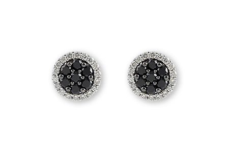 L222-98752: EARR .47 BLACK DIA .72 TW