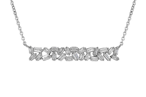 L226-59643: NECK .24 TW BAGUETTES
