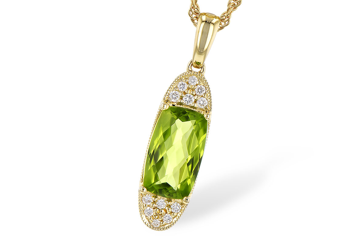 L309-35107: NECK 1.90 PERIDOT 2.00 TGW
