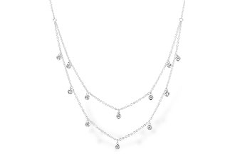 L310-19716: NECKLACE .22 TW (18 INCHES)