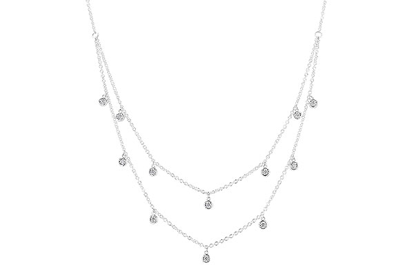 L310-19716: NECKLACE .22 TW (18 INCHES)
